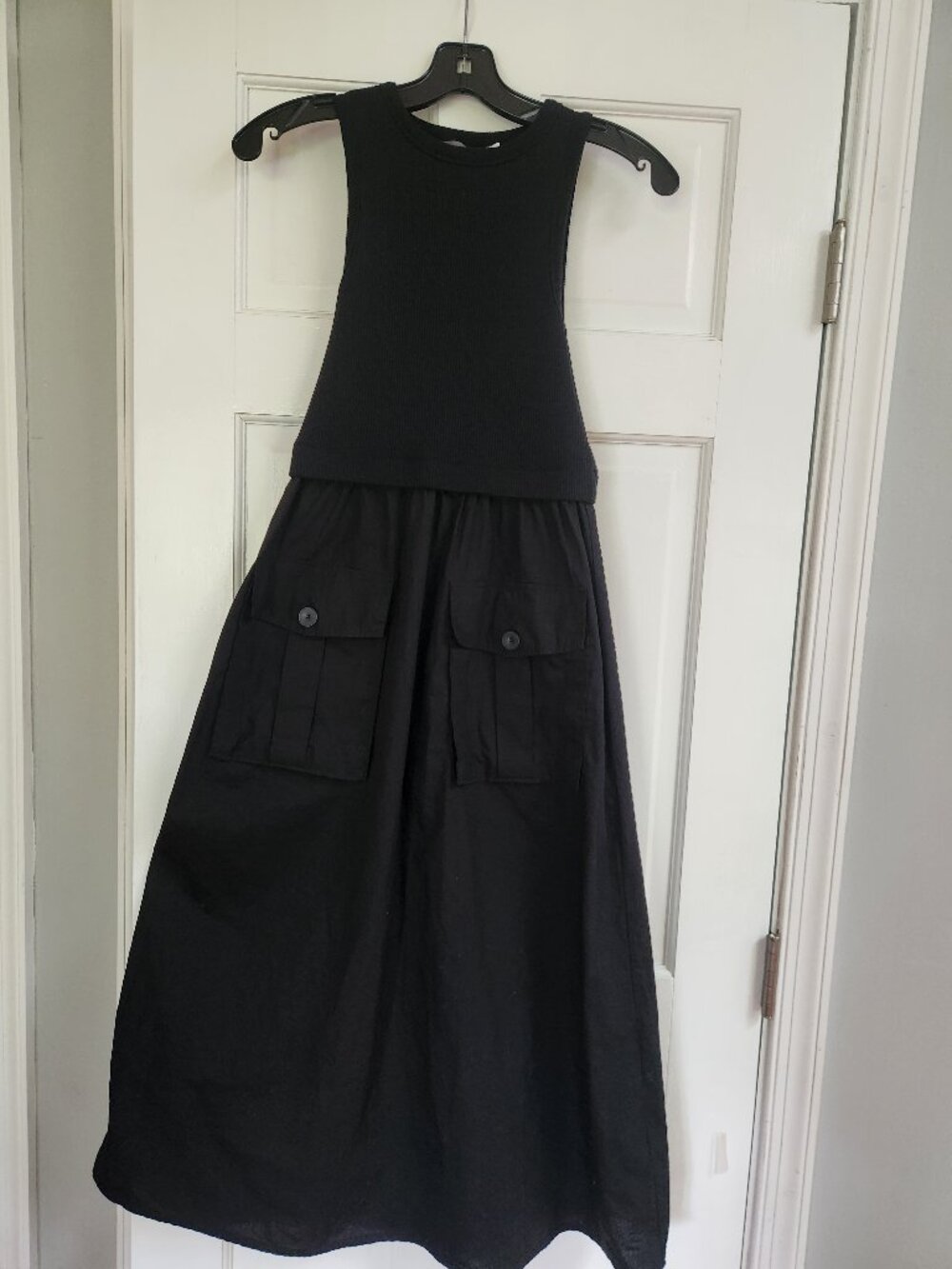 Mint Velvet Mixed Media Dress